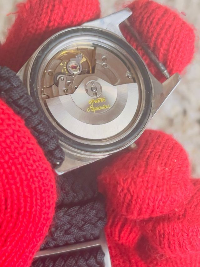 Reloj Duward Aquastar Grand Air Automático 1960