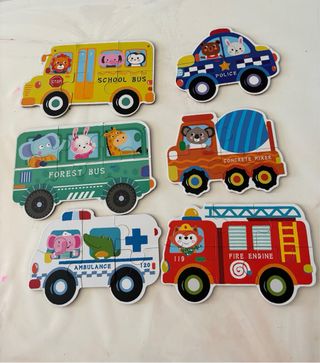 Puzzle 6 en 1 Tráfico