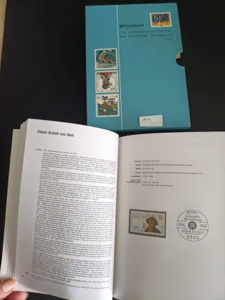 Sellos Alemanes Bundespost 1992 /124