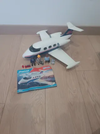 Avión Jet Privado Playmobil City Life