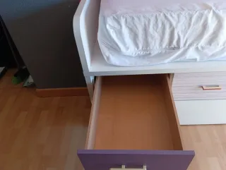 Cama nido con cajones