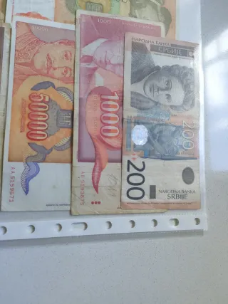 Billetes Yugoslavia - Colección Variada