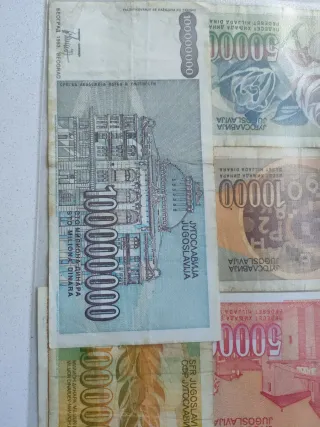 Billetes Yugoslavia - Colección Variada