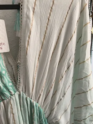 Vestido largo estilo boho