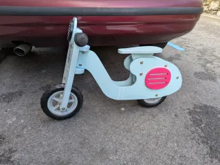 Bici de madera para niños