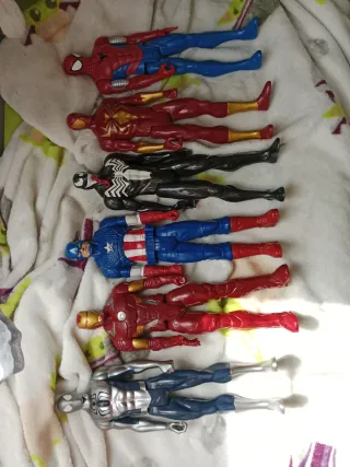 Lote Figuras Superhéroes Marvel