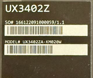 ASUS ZenBook 14 OLED UX3402ZA-KM020W