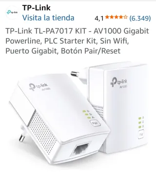 TP-Link TL-PA7017 KIT AV1000 Gigabit