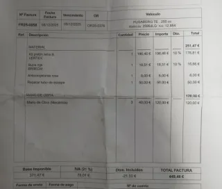 Moto Enduro Husaberg 250 te/ ktm 250 exc