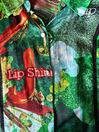 Blusa Custo Premium Seda Natural Multicolor