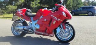 Suzuki Hayabusa GT500 Shelby Cobra Roja