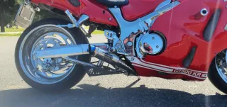 Suzuki Hayabusa GT500 Shelby Cobra Roja