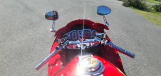 Suzuki Hayabusa GT500 Shelby Cobra Roja