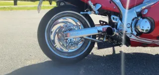 Suzuki Hayabusa GT500 Shelby Cobra Roja