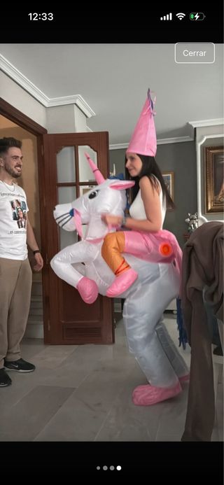 Disfraz Unicornio Hinchable Adulto