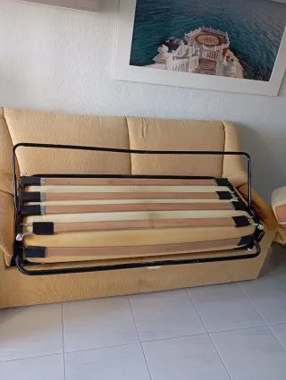 Sofá Cama Apertura Italiana Beige