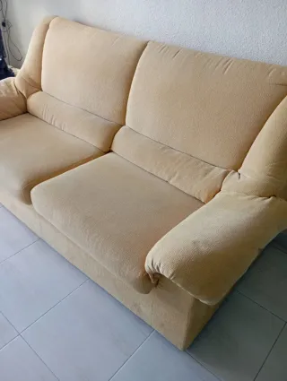 Sofá Cama Apertura Italiana Beige