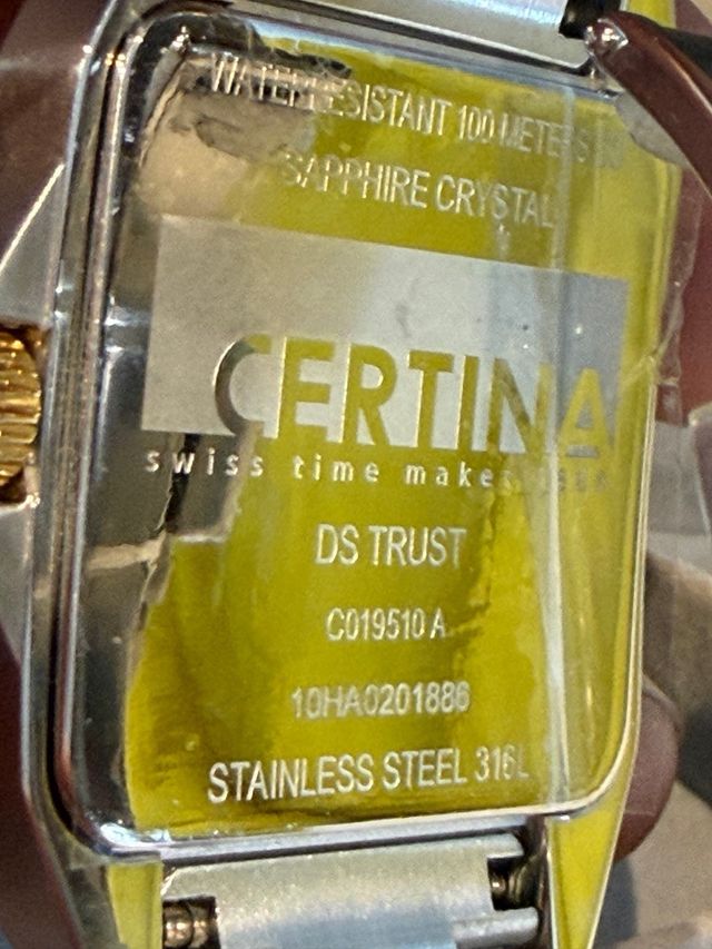 Reloj Certina DS Trust – Nuevo con caja y etiqueta