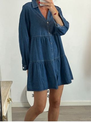 Vestido vaquero Zara Talla xs