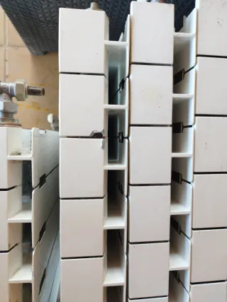 Radiador de calefacción blanco