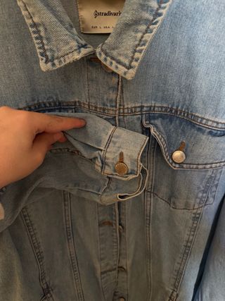 Chaqueta vaquera oversize
