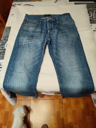 Pantalón vaquero azul