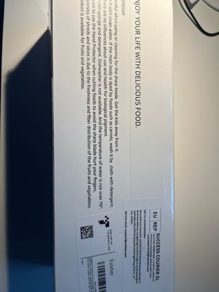 Mandolina con accesorios de corte