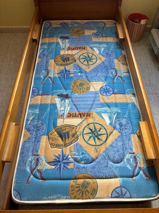 Cama nido madera 100x200
