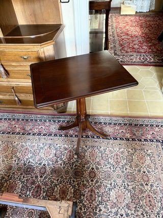 Mesa auxiliar madera maciza