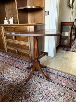 Mesa auxiliar madera maciza