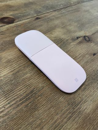 Ratón Microsoft rosa