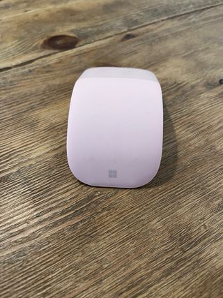 Ratón Microsoft rosa
