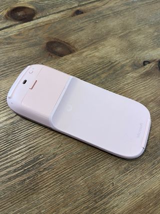 Ratón Microsoft rosa