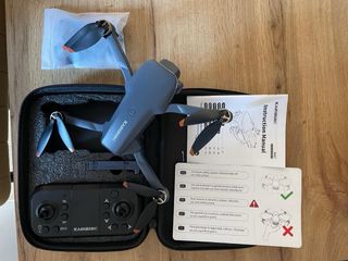 Drone KARUISRC K417 gris y multicolor