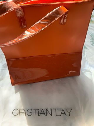 Bolso bandolera CRISTIAN LAY naranja