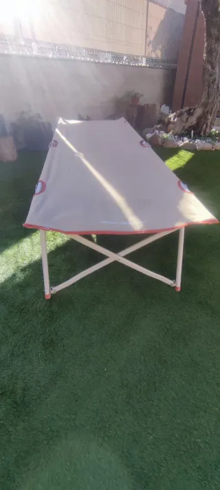 Tumbona Quechua Beige (sólo un uso)