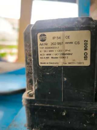 Sierra de mesa SIMA trifásica 400V