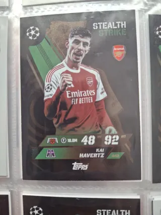 Topps Match Attax magic memories stealth strike