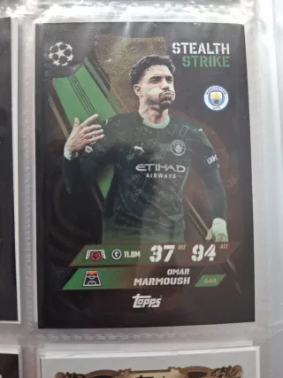 Topps Match Attax magic memories stealth strike