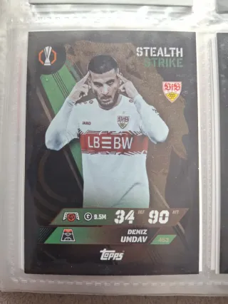 Topps Match Attax magic memories stealth strike