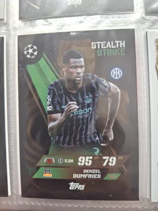 Topps Match Attax magic memories stealth strike