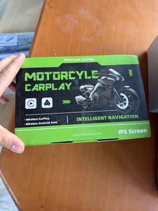 Pantalla Navegador Moto CarPlay Android Auto