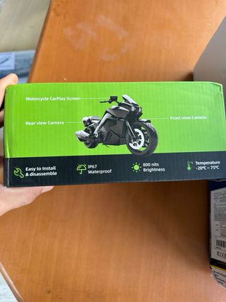 Pantalla Navegador Moto CarPlay Android Auto