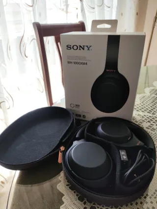 Sony WH-1000XM4 Auriculares Inalámbricos Negro