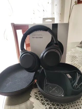 Sony WH-1000XM4 Auriculares Inalámbricos Negro