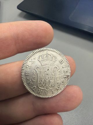 Moneda 2 Reales Fernando VII 1811