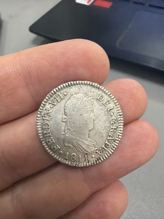 Moneda 2 Reales Fernando VII 1811