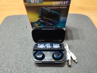 Auriculares Inalámbricos M10 Negro