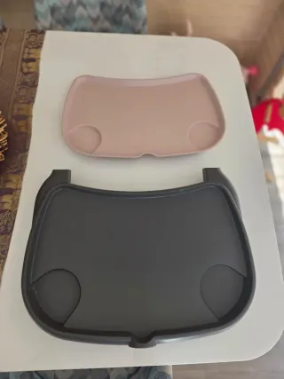 Trona rosa regulable