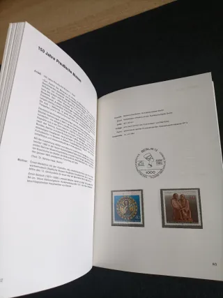 Libro Sellos Alemanes Bundespost 1980 / 125